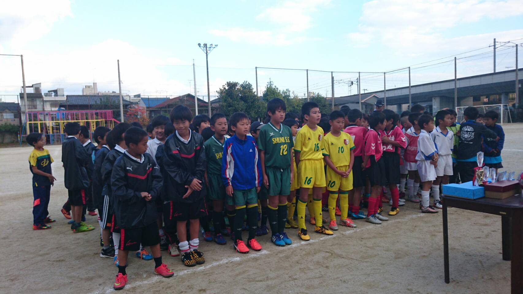 16 11 3 U10朱二カップ 朱雀第二小学校 宇多野少年サッカークラブ クラブブログ